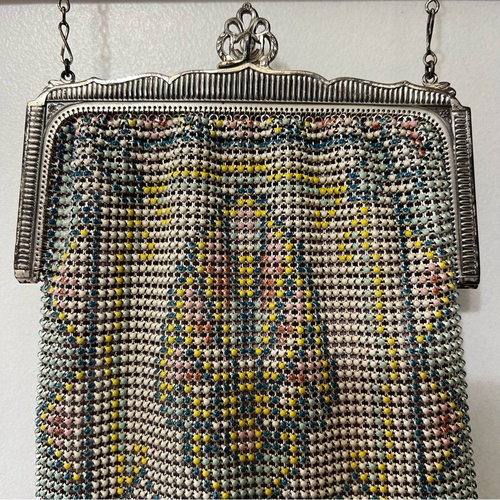 Antique Whiting & Davis Art Deco Mesh Bag - Picture 5 of 16